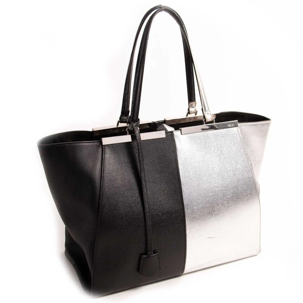 SOLD✖️Fendi 3Jours Two Tone Shoulder Bag Tote - Picture 5 of 16